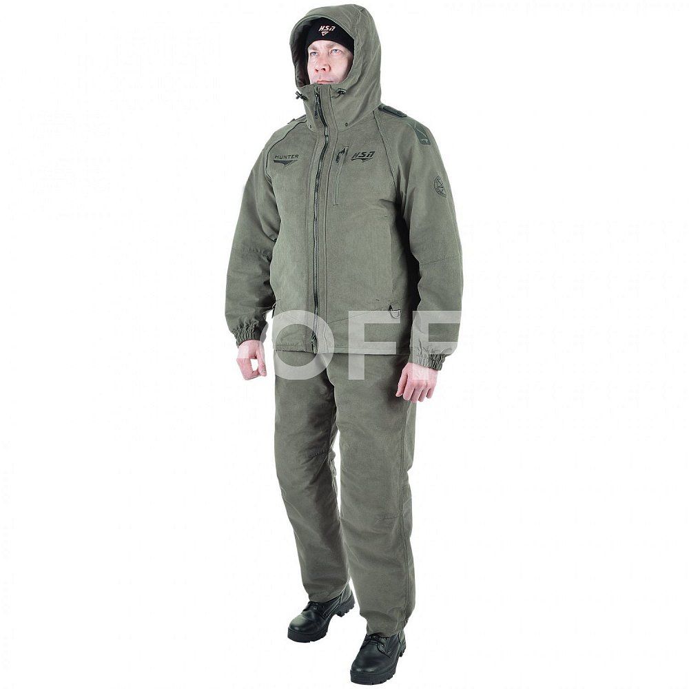 Костюм мужской зимний «Dikson I NEW (-45)» (Islandiya), хаки 98123-6