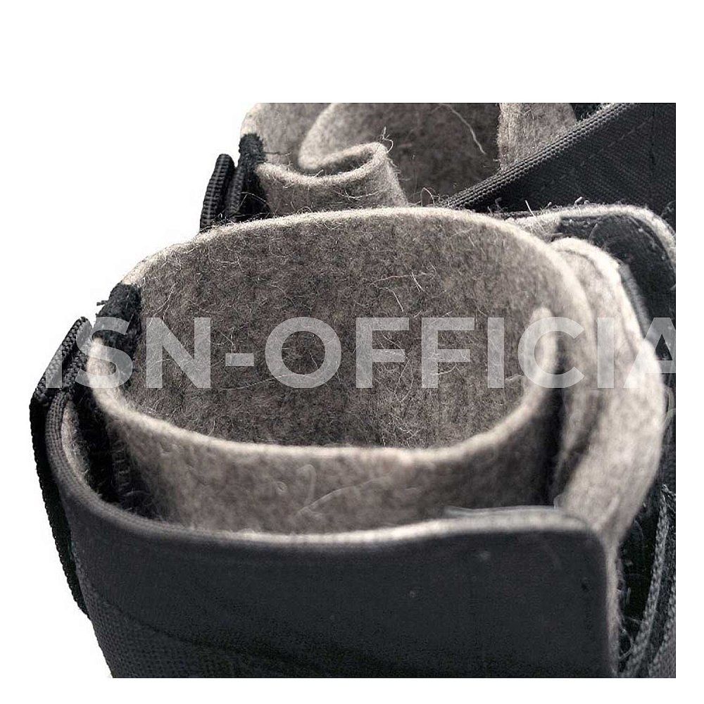 Полусапоги войлочные "Лось" с чулком комбинированные 532-1