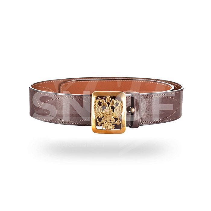 Ремень поясной "Патриот" 50 мм коричневый 365